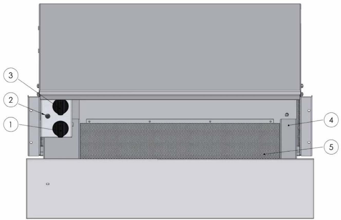 Pelgrim ACW614 - Beschreibung der Wärmeschublade - 1