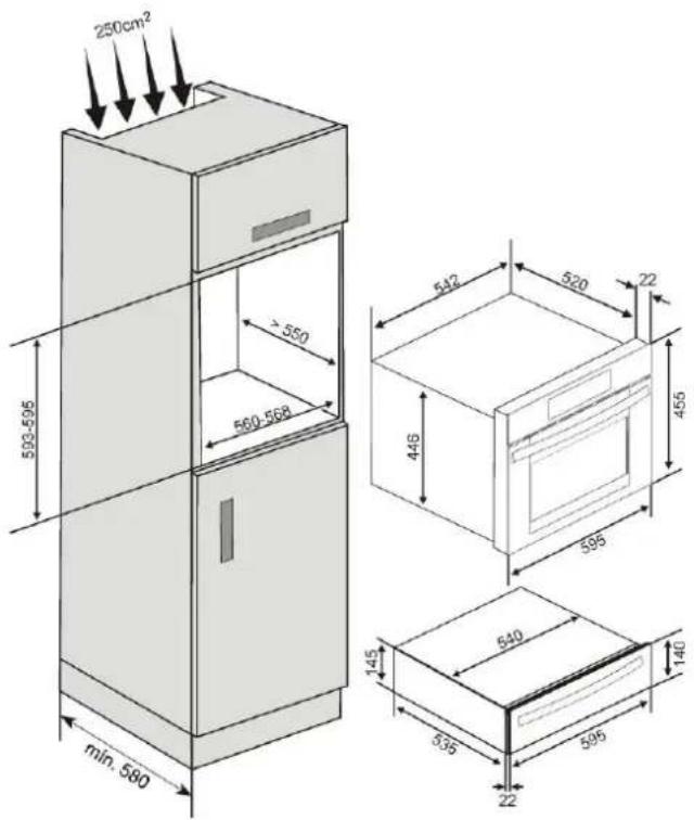 GORENJE BWD 1102 AX - Installation / Installation / Installatie / Einbau - 1