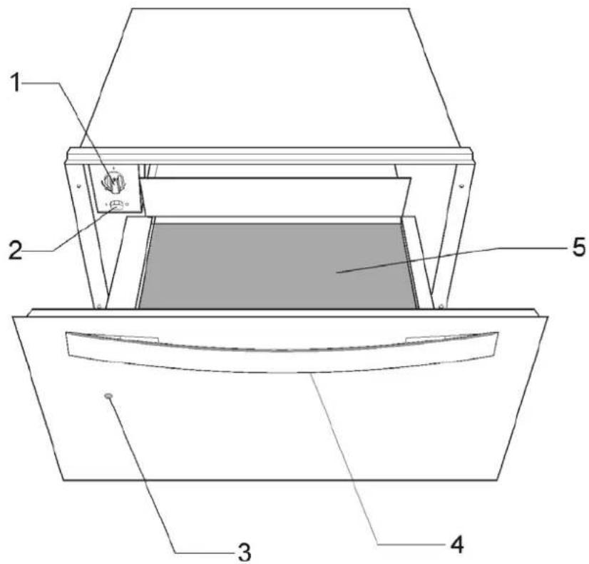 GORENJE BWD 1102 AX - Hauptkomponenten - 1