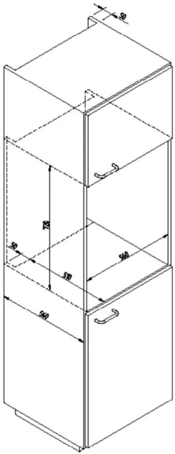 BORETTI BPW15 - WARMHOUDLADE MATEN DIAGRAM 560 X 720 VOOR 450 OVENS - 1