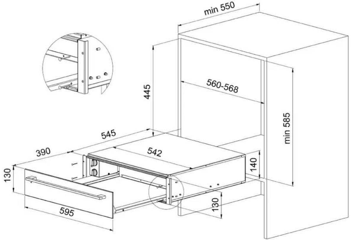 Atag WD1411B - Installation - 2