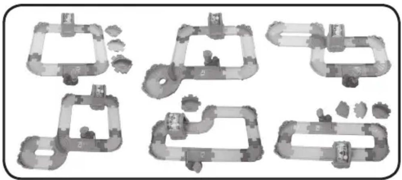VTECH P'tit circuit train - DIFFÉRÊNTES CONFIGURATIONS - 1