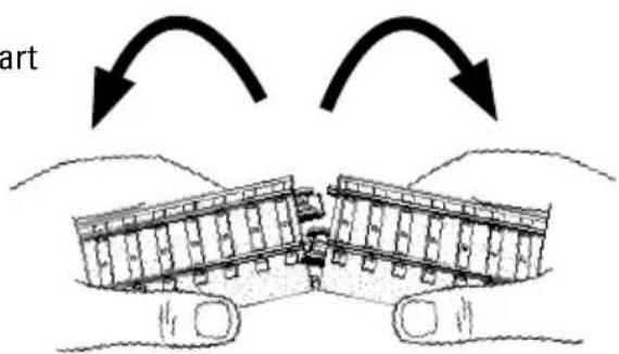 Märklin Era III Freight Train - Joining Track Sections and Setting up Track When setting up the track, please note the track numbers and the sequence for the track sections! - 3