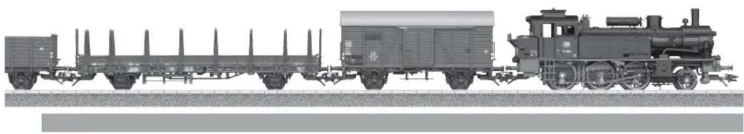 Märklin Era III Freight Train - 1