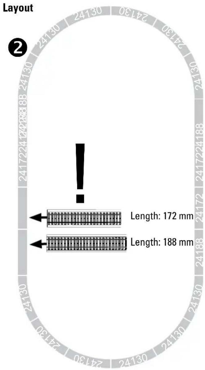 Märklin Era III Freight Train - Joining Track Sections and Setting up Track When setting up the track, please note the track numbers and the sequence for the track sections! - 5