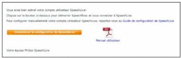 PHILIPS Speechlive PCL1100 - Configuration automatique - 1