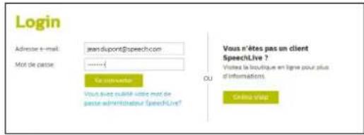 PHILIPS Speechlive PCL1100 - Portal SpeechLive - 1