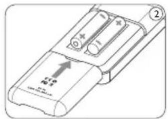 PHILIPS Digital Voice Tracer LFH 870 - Insertion des piles 4.1 - 2