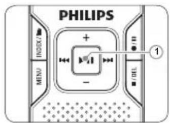 PHILIPS Digital Voice Tracer LFH 870 - Encendidoyapagado4.2 - 1