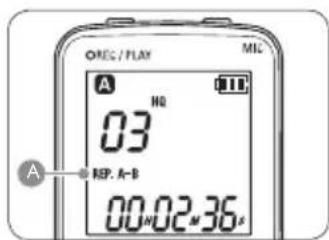 PHILIPS Digital Voice Tracer LFH 870 - Ripetizione di una sequenza6.2.1 - 2