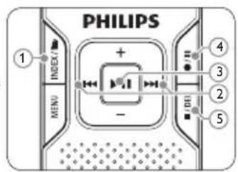 PHILIPS Digital Voice Tracer LFH 870 - Nota - 1