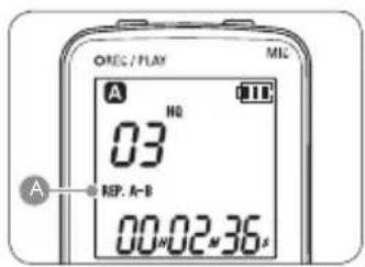 PHILIPS Digital Voice Tracer LFH 870 - Wiederholen einer Sequenz6.2.1 - 2