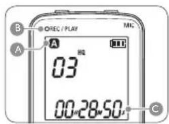 PHILIPS Digital Voice Tracer LFH 870 - Afspelen6 - 2