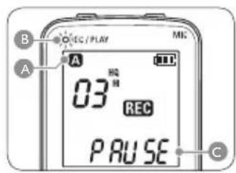 PHILIPS Digital Voice Tracer LFH 870 - Record with the built-in microphone5.1 - 2