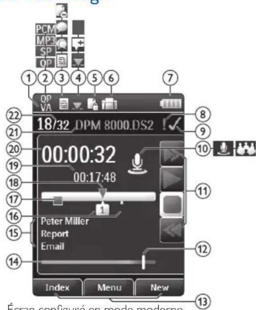 PHILIPS Pocket Memo DPM8300 - Écran de démarrage - 1