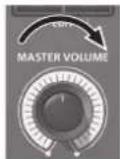 ROLAND JUNODS61 - 转动 [MASTER VOLUME] 旋钮调整音量。 - 1