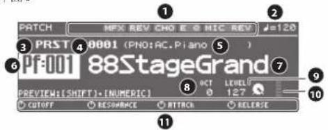 ROLAND JUNODS61 - 确定 [PATCH/PERFORM] 键不亮。 - 2