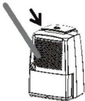 Argoclima Narciso Baby - - Comment insérer le tuyau en PVC pour la décharge continue - 8