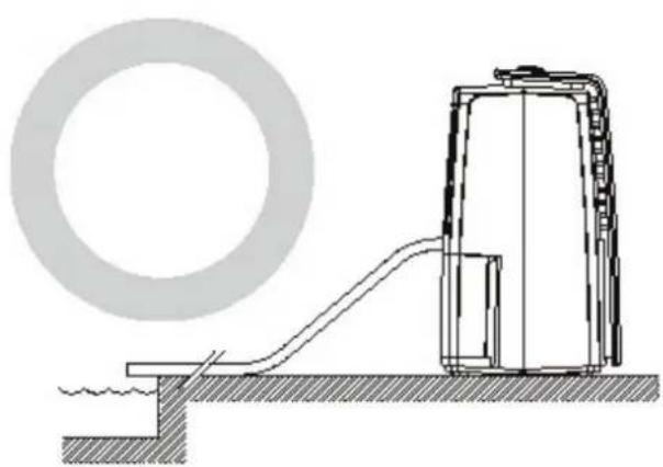 Argoclima Narciso Baby - - Come insertire il tubo in PVC per lo scarico continuo - 1