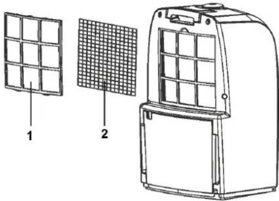 Euromac LO10.100H - Het reinigen van het filter - 1
