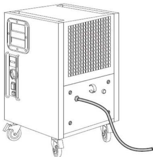 TROTEC TTK 125 S - Installation de la pompe à condensat (optionnelle) - 4