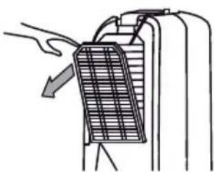 TROTEC TTK 30 S - Start procedure Insert air filter - 1