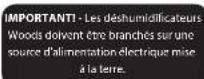 WOODS DS28 - Limites conseillées lors de l'utilisation - 1