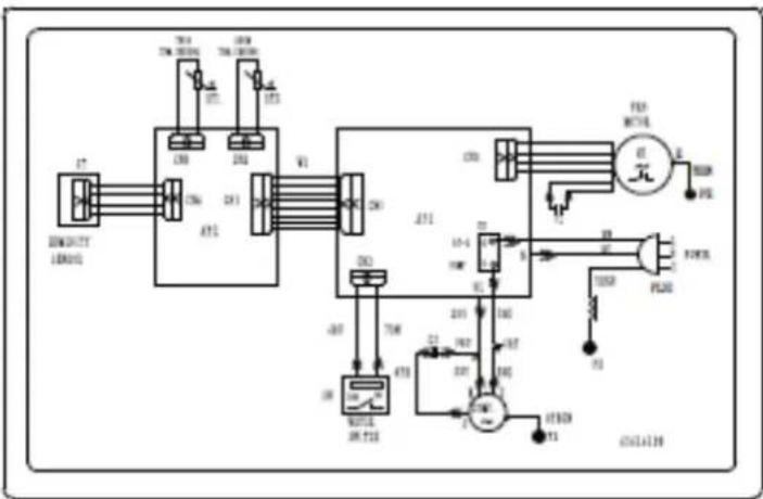 DAITSU ADDH 12 - Electric schematic diagram - 2