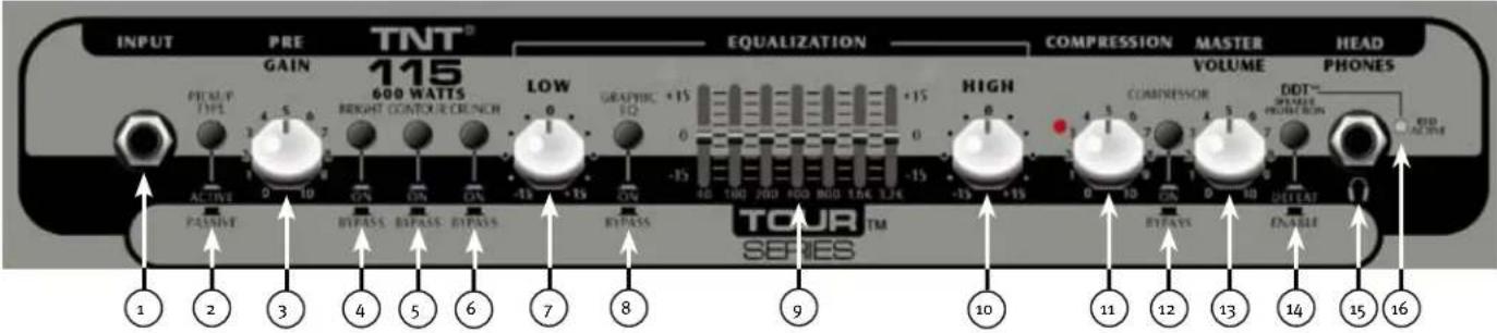 PEAVEY Tour Series TKO Combo - CHARACTERISTICAS: - 3
