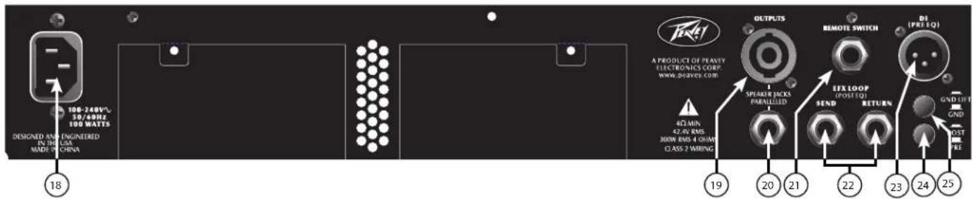 PEAVEY Headliner - CARATTERISTICHE: - 3