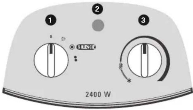 ROWENTA Balnea Silence SO6225 - MODEL SO6215 : - 1