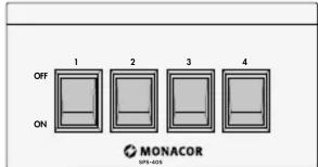 Monacor SPS40S - Fonctionnement - 1