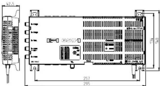 KATHREIN EXI 3591 - \section*{Characteristicas conmutador multiple monocable} - 1