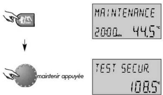 Atag MadZ - Test de sécurité-TEST SECUR. (pas dans la station d'ambiance) pour le chauffagiste! - 1