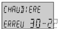 Atag MadZ - Messages de pannes - 2