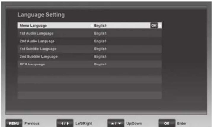 SILVERCREST SSR 1080 B2 - Language Setting - 1
