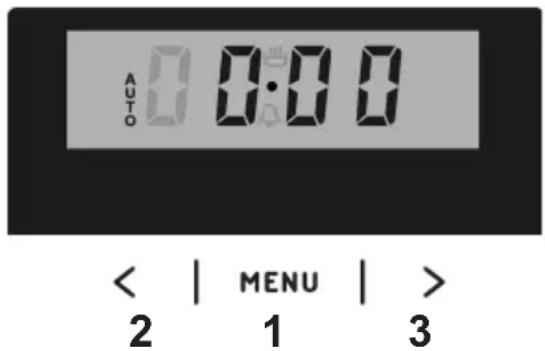 AMICA EHC 12426 E - Uhrzeit einstellen - 1