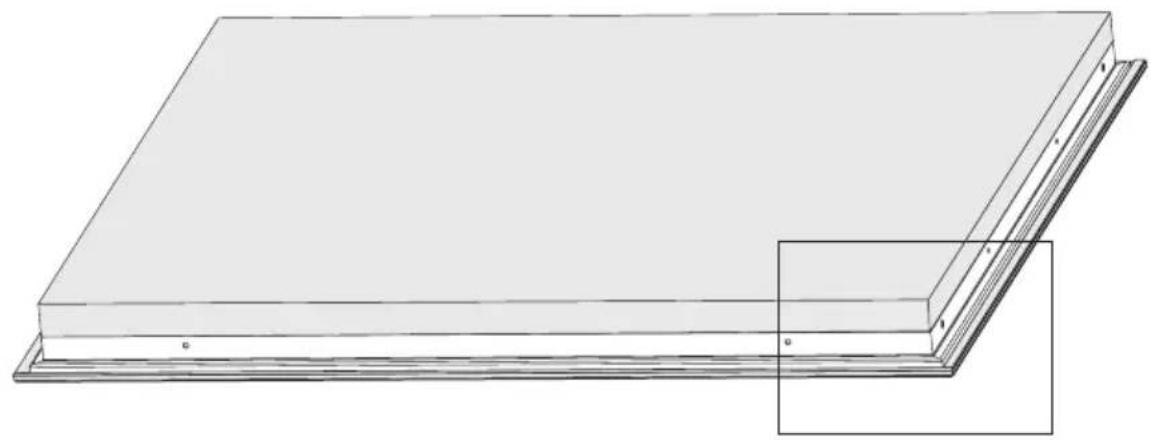 AMICA EHC 12426 E - Die Dichtung ist am Gerät folgenderweise anzubringen. - 1