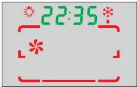 AMICA EHC 12427 E - Ventilateur allumé. - 1