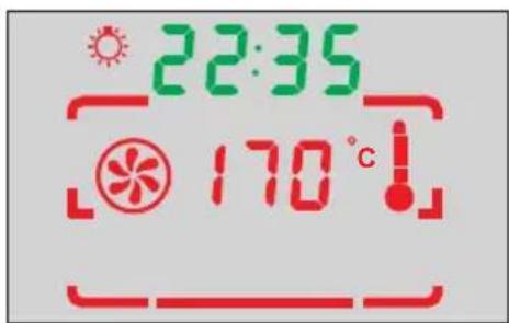 AMICA EHC 12427 E - Chaleur tournante allumée - 1