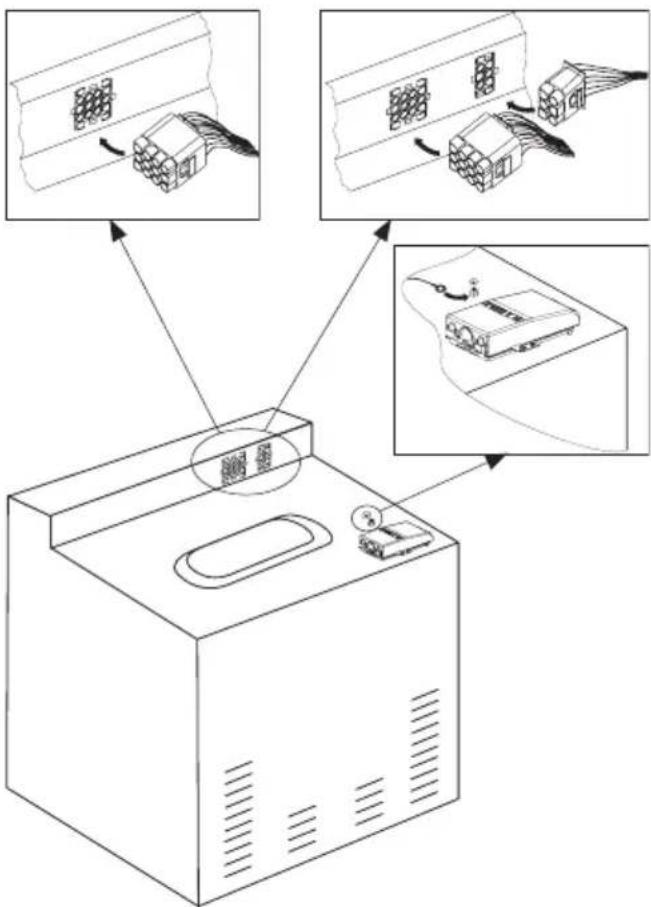 AMICA EHC 12427 E - Installation du four : - 1
