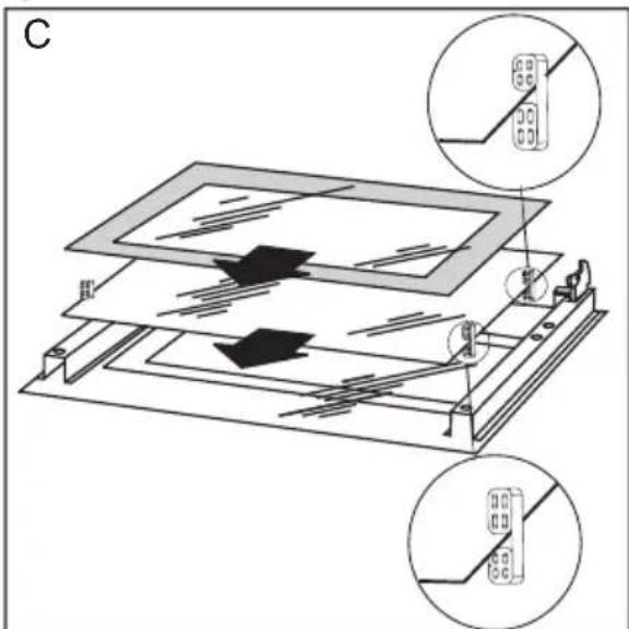AMICA EHC 12427 E - Herausnahme der inneren Scheibe - 3