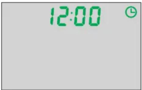 AMICA EHC 12427 E - Hinweis: Erst nach der Einstellung der aktuellen Uhrzeit ist die Programmiereinheit betriebsbereit - 1