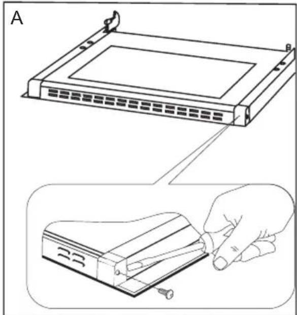 AMICA EHC 12427 E - Herausnahme der inneren Scheibe - 1