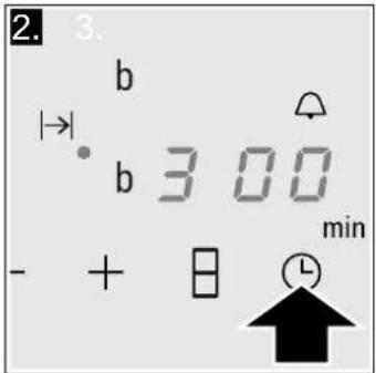 SIEMENS EQ751EV02R - Programmeren van de kooktijd. - 1