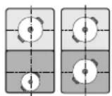 SIEMENS EQ751EV02R - Utilisation comme deux zones de cuisson - 1