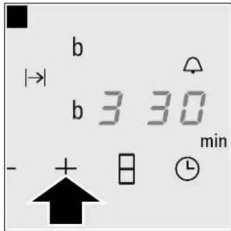 SIEMENS HE78BD571 - Programmeren van de kooktijd. - 2