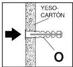 Peerless-AV PSP2W - 3-2 Fijación en superficie de yeso-cartón - 1