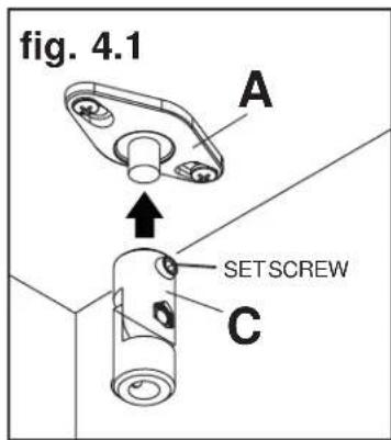 Peerless-AV PSP2W - Installing Arms to Mounting Plate - 2