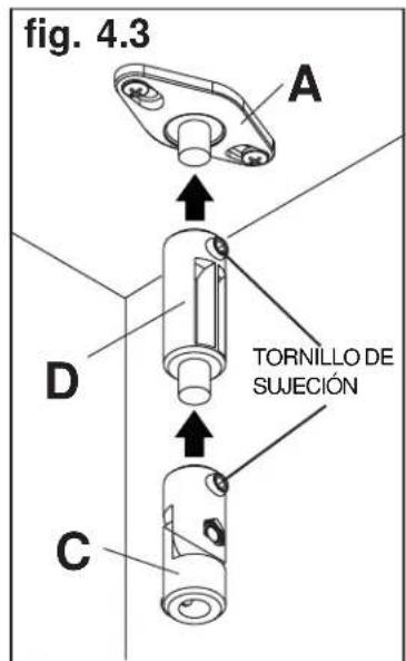 Peerless-AV PSP2W - Instalar los brazos a la plac de montaje - 4